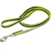 „Julius K9 Color & Gray Supergrip“ pavadėlis – neslystantis, neono geltonumo, 120cm x 14mm, ergonomiška rankena