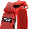 Julius K9 Color&amp;Gray Diržas su rankena – 40mm pločio, saugos užraktas, juodas, patvarus dizainas