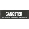 Julius K9 "Gangster" lipdukas – didelis Velcro tvirtinimas, 2 vnt., ilgaamžė konstrukcija