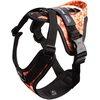 Julius-K9 IDC Longwalk Light Harness Rožinė Flower – Lengvas žygio diržas su GPS kišene, Dydis S