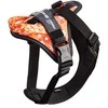 Julius-K9 IDC Longwalk Light Harness Rožinė Flower – Lengvas žygio diržas su GPS kišene, Dydis S