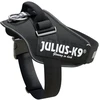 Julius-K9 IDC pakabinamas diržas juodas – Premium reguliuojamas diržas, patvarus dizainas, 4 dydis