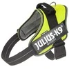 Julius K9 IDC Powair pakabėlis Neon – Lengvas, kvėpuojantis neoninės geltonos spalvos pakabėlis, XL dydis