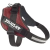Julius-K9 IDC Powerharness Bordo-Ruda – Premium reguliuojama šunų pavadėlė, bordo, 3 dydis