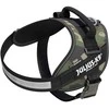 Julius-K9 IDC Powerharness Camouflage – Aukščiausios kokybės reguliuojama petnešėlė, kamufliažinė chaki spalva, patvarus dizainas
