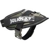 Julius-K9 IDC Powerharness Camouflage – Aukščiausios kokybės reguliuojama petnešėlė, kamufliažinė chaki spalva, patvarus dizainas