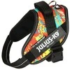 Julius-K9 IDC Powerharness Crazy – Kokybiška reguliuojama petnešėlė, ryškus rašto dizainas