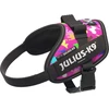 Julius-K9 IDC Powerharness Dogz – Atspindintis šunų pavadėlis su spalvingu raštu, 0 dydis