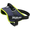 Julius-K9 IDC Powerharness Jeans Neon – Aukščiausios kokybės džinsinis diržas, neoniniai akcentai, 1 dydis, kūdikiui - Julius-K9