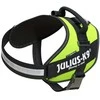 Julius-K9 IDC Powerharness Lime – aukščiausios kokybės reguliuojamas diržas, ryškios lime spalvos, 3 dydis