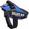 Julius-K9 IDC Powerharness Mėlynas – Aukščiausios kokybės reguliuojamas diržas, patvari konstrukcija, 4 dydis