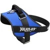 Julius-K9 IDC Powerharness Mėlynas – Aukščiausios kokybės reguliuojamas diržas, patvari konstrukcija, 4 dydis