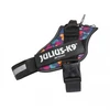 Julius-K9 IDC Powerharness Mixed Hearts – Aukštos kokybės reguliuojamas diržas, spalvingas dizainas, 2 dydis (kūdikiui)