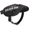 Julius-K9 IDC Powerharness Night Camo – Atspindintis juodo kamufliažo diržas, Mini dydis