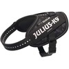 Julius-K9 IDC Powerharness Night Camo – Atspindintis juodo kamufliažo diržas, Mini dydis