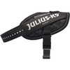 Julius-K9 IDC Powerharness Night Camo – Atspindintis juodo kamufliažo diržas, Mini dydis