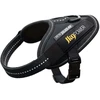Julius-K9 IDC Powerharness pilkas – Premium reguliuojama petnešėlė, Mini-Mini dydis, ilgaamžė konstrukcija