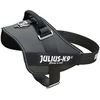 Julius-K9 IDC Powerharness pilkas – Premium reguliuojama petnešėlė, Mini-Mini dydis, ilgaamžė konstrukcija