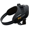 Julius-K9 IDC Powerharness pilkas – Premium reguliuojama petnešėlė, Mini-Mini dydis, ilgaamžė konstrukcija