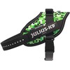 Julius-K9 IDC Powerharness Pixelfield – Atspindintis žalias pikselių šunų pakinktas, reguliuojamas