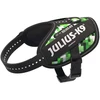 Julius-K9 IDC Powerharness Pixelfield – Atspindintis žalias pikselių šunų pakinktas, reguliuojamas