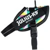 Julius-K9 IDC Powerharness Retro – Atspindinti šunų pavadėlio su spalvingu trikampio dizainu, 0 dydis