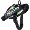Julius-K9 IDC Powerharness Retro – Atspindinti šunų pavadėlio su spalvingu trikampio dizainu, 0 dydis