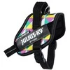Julius-K9 IDC Powerharness Retro – Atspindinti šunų pavadėlio su spalvingu trikampio dizainu, 0 dydis