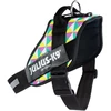Julius-K9 IDC Powerharness Retro – Atspindinti šunų pavadėlio su spalvingu trikampio dizainu, 0 dydis