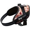 „Julius-K9” IDC Powerharness Rožinė Flowers – Aukščiausios kokybės diržas su gėlių raštu, 2 dydis