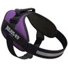 Julius-K9 IDC Powerharness tamsiai violetinė – Premium reguliuojamas šunų pakinktas, 1 dydžio (Baby 1)