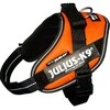 Julius-K9 IDC Powerharness UV Oranžinė – Premium reguliuojama pavadėlio jungtis, 4 dydis, itin ryškus dizainas