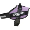 Julius-K9 IDC Powerharness Violetinė – Aukščiausios kokybės reguliuojamas diržas, 3 dydžio, patvarus dizainas