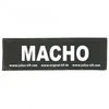 Julius-K9 Macho Patch XXXS &ndash; Pritaikomas etikečės priedas, 2x8cm dydžio pakabukams