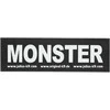 Julius-K9 Monster Patchų rinkinys – Velcro tvirtinimas (didelis), 2 vnt., pritaikomas priedas balnui