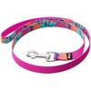 Julius-K9 MoreColor Basic Pavada Vibe 120cm – Patvari juosta su palmių raštu