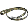 Julius-K9 MoreColor Basic pavadėlis – patvarus kamufliažinis diržas, 120cm, žalia chaki