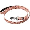 Julius-K9 MoreColor Rožinė Flowers Pavadėlis – 120cm tvirta juosta, ryškus gėlių raštas