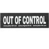 Julius-K9 „Out Of Control“ pleistrų rinkinys – didelis velcro užsegimas, 2 vnt.