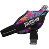 Julius-K9 Power & More Vibe Diržas – Adaptiškas pavadėlio žiedas, Palmių raštas, XS dydis