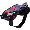 Julius-K9 Power & More Vibe Diržas – Adaptiškas pavadėlio žiedas, Palmių raštas, XS dydis
