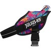 Julius-K9 Power &amp; More Vibe Diržas – Adaptiškas pavadėlio žiedas, Palmių raštas, XS dydis