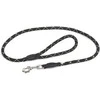 Julius-K9 Virvių pavadėlis – 200cm ilgio, tvirtas pavadėlis su odos apdaila, 12mm storio