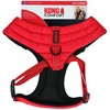 KONG Comfort Diržas – Lengvas kvėpuojantis raudonas diržas, didelis dydis, ergonomiškas dizainas
