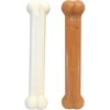 Nylabone Dura Chew Extreme kaulinių dantų kramtukas dvigubas paketas – didelis, ilgaamžis vištienos ir šoninės mėsos skonio kramtukas
