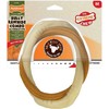 Nylabone Extreme Bully Stick Ring Medium – Patvarus kramtomasis žaislas su jautienos skoniu, ilgai išliekantis Nylabone