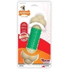 Nylabone Extreme Double Action kramtakšlis – įvairios tekstūros, su kiaulienos ir mėtų skoniu, vidutinio dydžio