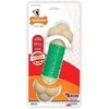 Nylabone Extreme Double Action kramtakšlis – įvairios tekstūros, su kiaulienos ir mėtų skoniu, vidutinio dydžio