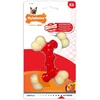 Nylabone Extreme Double Bone Chew Toy – XL patvarus dizainas su šoninės mėsos skoniu, skirtas stipriems graužikams
