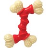 Nylabone Extreme Double Bone Chew Toy – XL patvarus dizainas su šoninės mėsos skoniu, skirtas stipriems graužikams